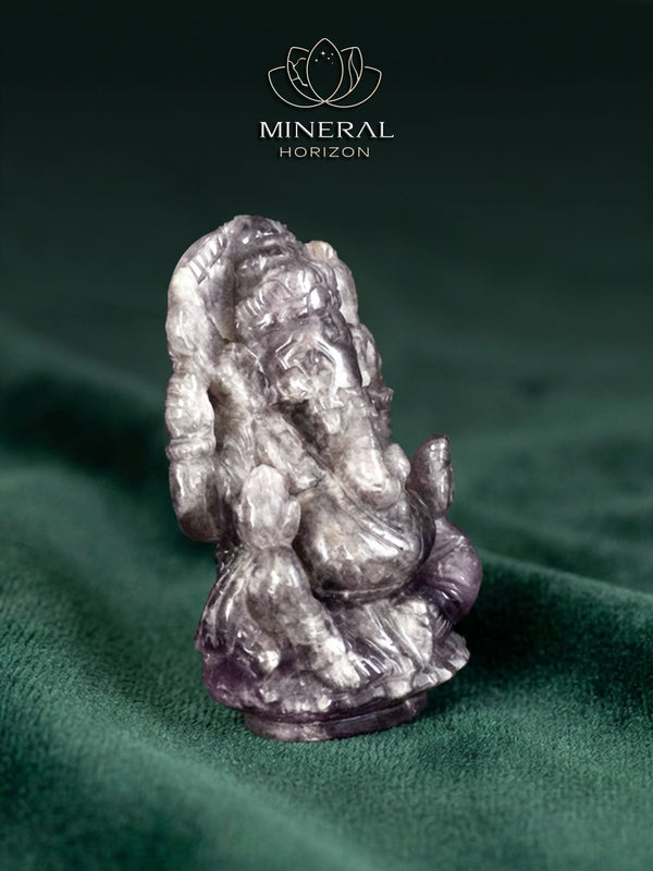 Statue - Ganesh en améthyste