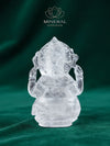 Statue - Ganesh en Cristal de roche