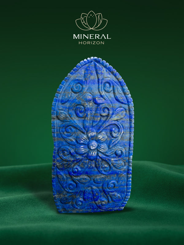 Grande Statue Ganesh en Lapis-Lazuli – Gardien des Nouveaux Horizons