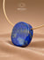 Pendentif rond en lapis-lazuli – l'art du contraste