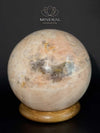 Grande sphère en pierre de lune