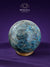 Grande sphère en apatite bleue – la voie de l'inspiration