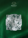 Géométrie sacrée - Sri Yantra en cristal de roche