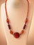 Collier en cornaline