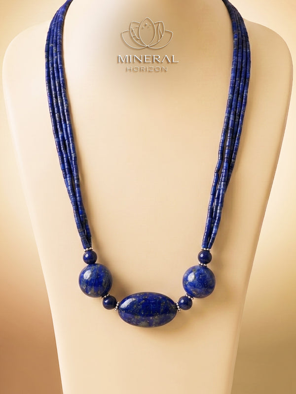 Collier en lapis-lazuli