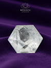 Forme diamant en cristal de roche