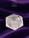 Forme diamant en cristal de roche