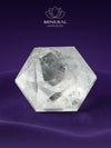 Cristal de roche en forme de diamant – clarté et harmonie