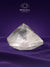 Cristal de roche en forme de diamant – clarté et harmonie