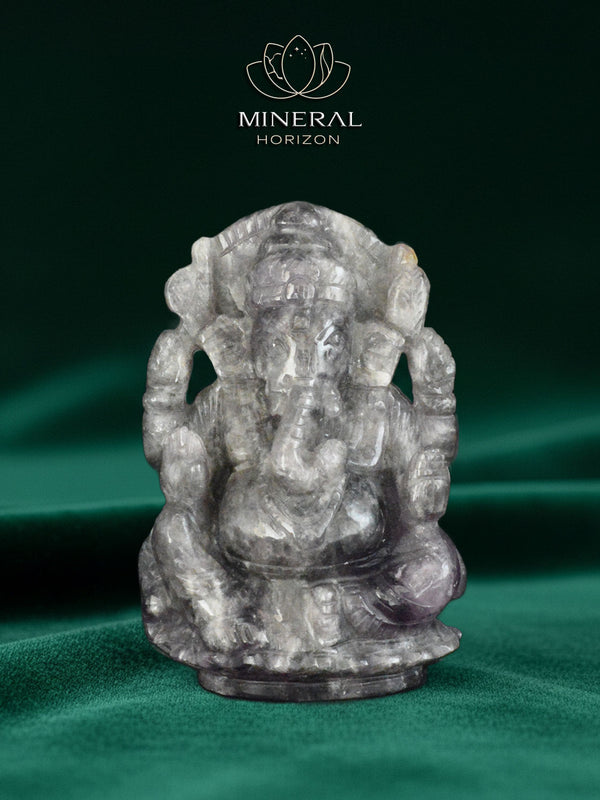 Statue - Ganesh en améthyste