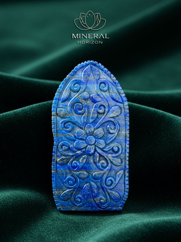 Grande statue - Ganesh en lapis-lazuli