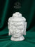 Grande statue - Tête de bouddha en Howlite