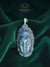 Pendentif - Tête de bouddha en labradorite