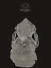 Statue - Ganesh en Cristal de roche