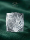 Géométrie sacrée - Sri Yantra en cristal de roche