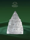 Géométrie sacrée - Sri Yantra en cristal de roche